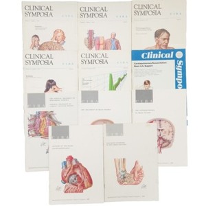 Clinical Symposia CIBA lot of 11 Booklets 1966 - 1981 REPRINTS
