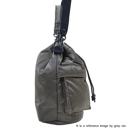 YOSHIDA COMPANY PORTER PX TANKER 2WAY TOOL Drawstring shoulder BAG Iron Blue New - Picture 4 of 23