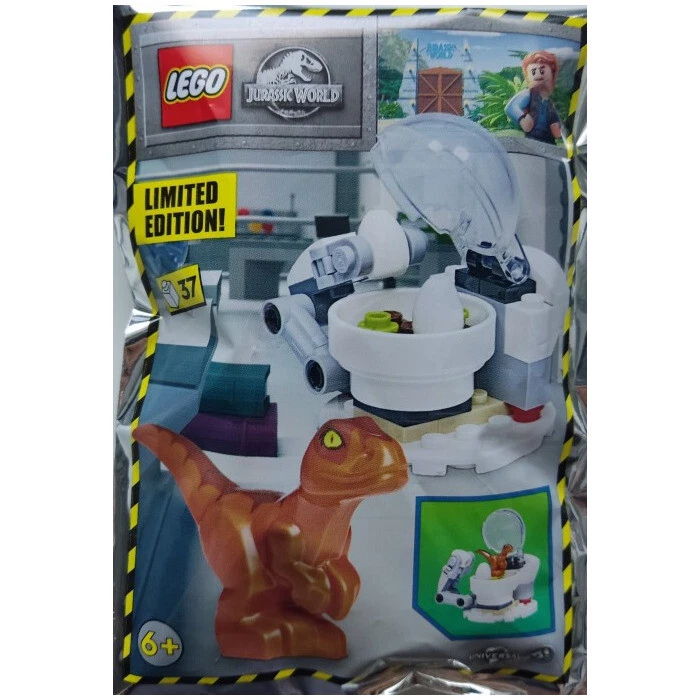 LEGO Jurassic World Raptor con Bolsa de Lámina para Criadores 122219 (SELLADO)