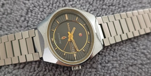 NICE & RARE VINTAGE RADO STARFIRE AUTOMATIC 17 JEWELS SWISS MADE LADIES WATCH - Picture 5 of 10