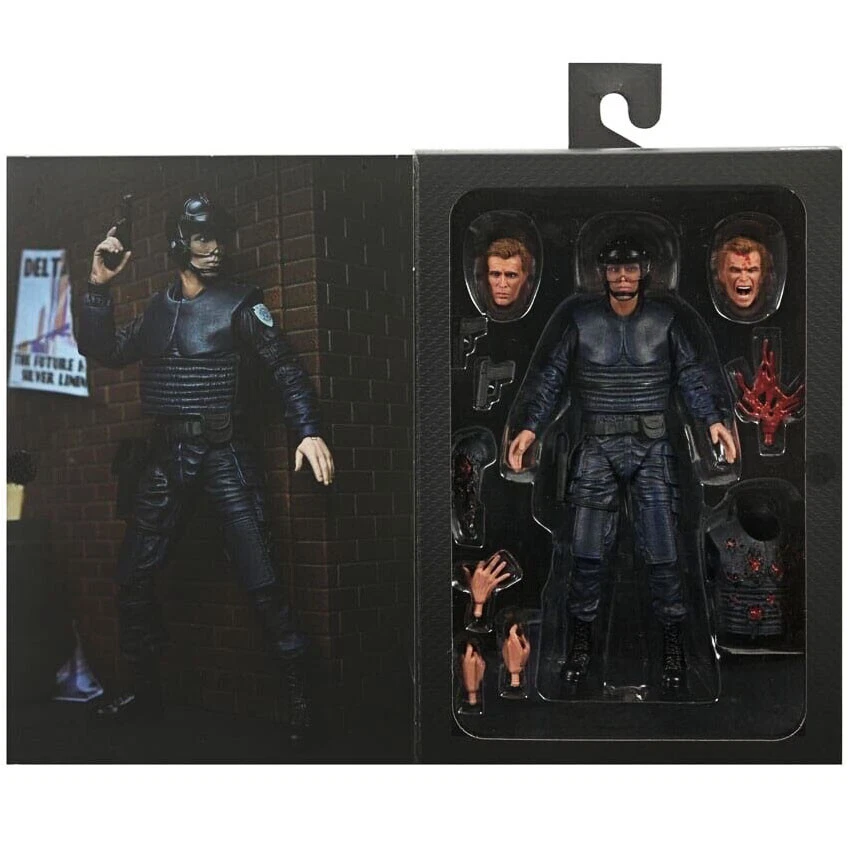 NECA Robocop Alex Murphy 7" Ultimate Action Figure 1:12 Scale In Stock - Image 2 of 4