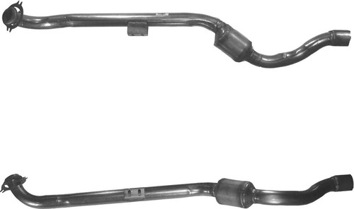 BM Rear Catalytic Converter Euro 2 Fits Mercedes M-Class 2.7 CDi #2 A1634900614 - Picture 2 of 5
