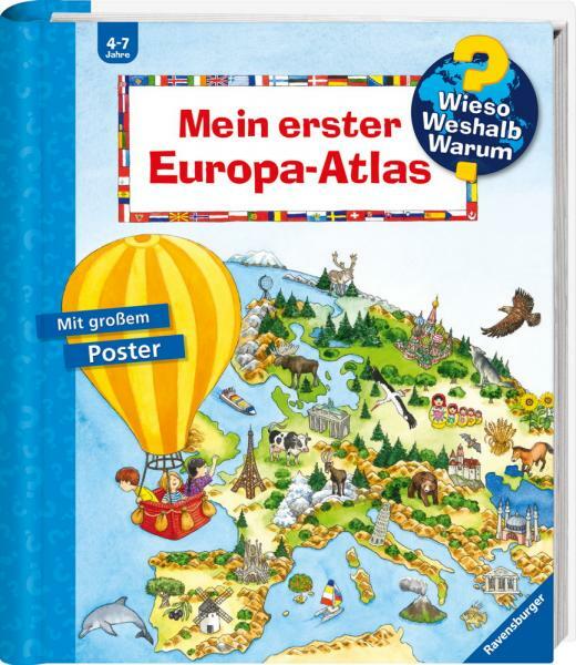 Thumbnail - Ravensburger Buch Wieso? Weshalb? Warum? Mein Erster Europa-atlas