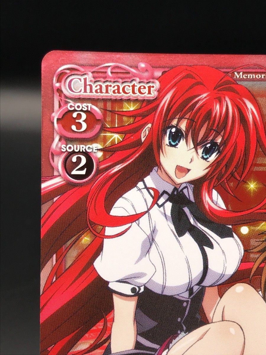 Rias Gremory High School DxD Precious Memories Card Condition