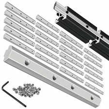 20pcs Straight Connector Joint Bracket with Screws for 4040 Aluminum Extrusion