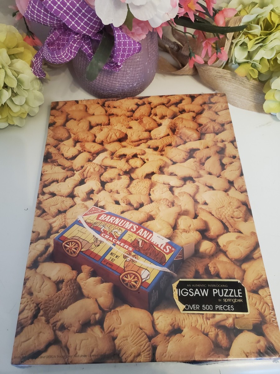 Vintage Springbok Puzzle “Animal Crackers” Jigsaw 500 pc