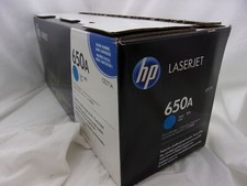 CE271A 650A OEM HP Cyan Toner Cartridge. Open Box