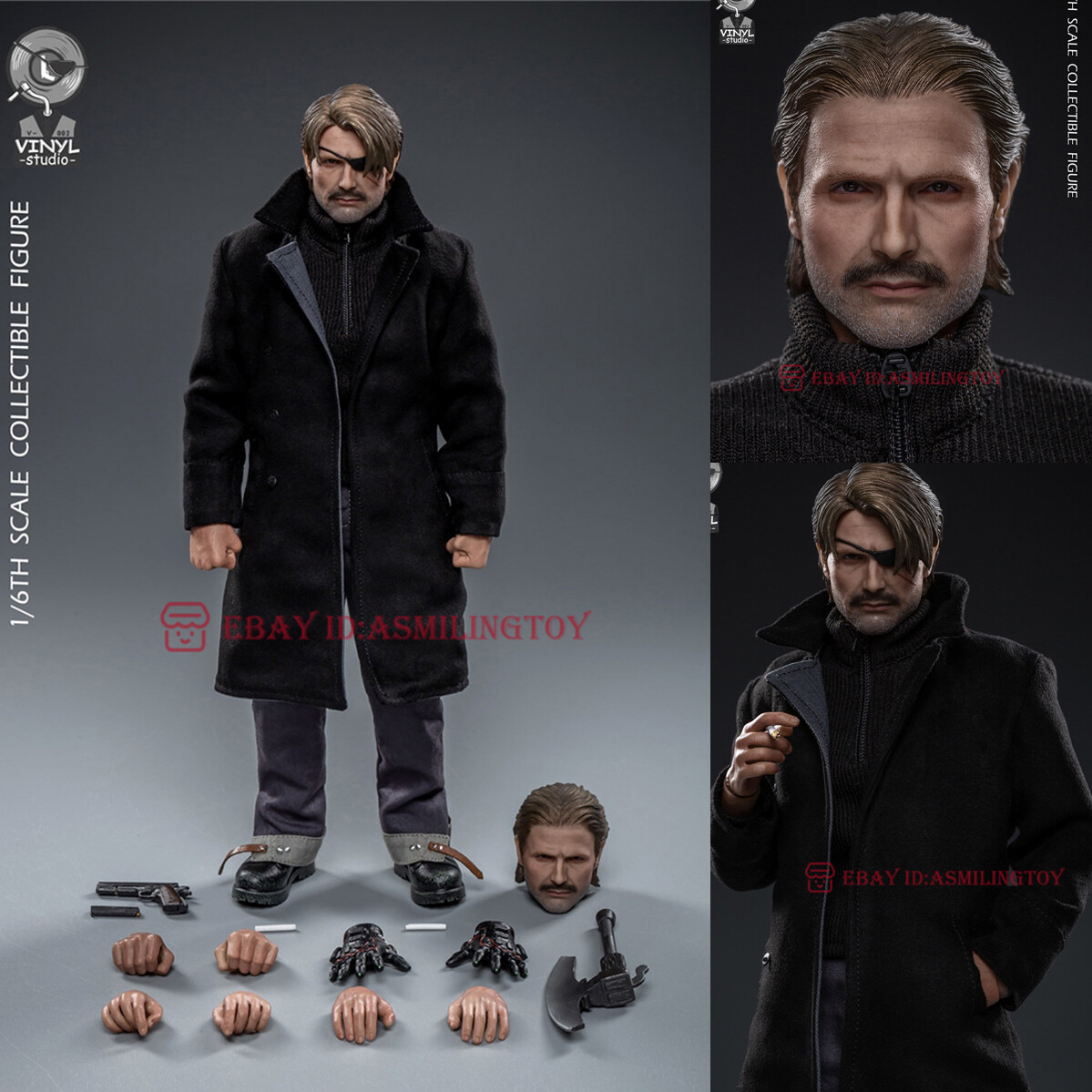 VINYL Studio 002 Black Kaiser 1/6 Scale Action Figure In VINYL Studio 002 Black Kaiser 1/6 Scale Action Figure In