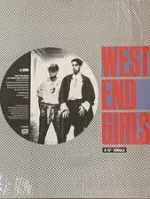 PET SHOP BOYS - WEST END GIRLS 1986 US 12” Vinyl/MAXI DANCE MIX LABEL US & UK #1
