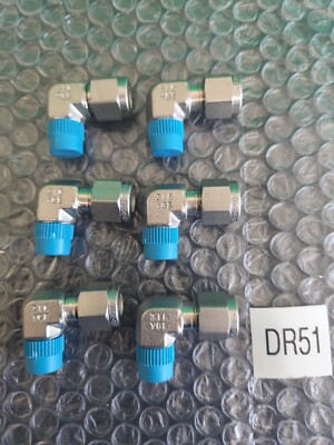  *NEW LOT OF 6*Swagelok Tube Fitting 316SS Elbow connector 316YGE *  SHIPPED!
