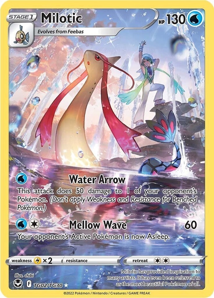 Milotic TG02/TG30 Swsh12: Sword & Shield - Silver Tempest Trainer Gallery - 1 of 1