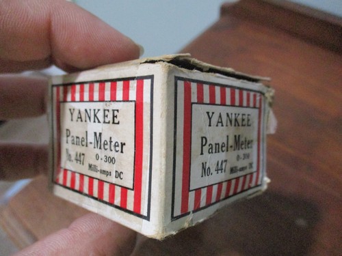 No.447 YANKEE PANEL-METER 0-300 Milla-amps DC Lundquist Tool Co. NOSIB GAUGE - Picture 8 of 10