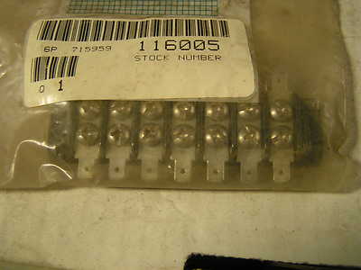 MILLER 116005 BLOCK,TERM 20 AMP  7 POLE FRICT