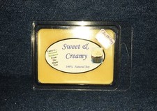 NEW Hand Poured Treat Scent Soy Candles Tarts Votives - Sweet Creamy