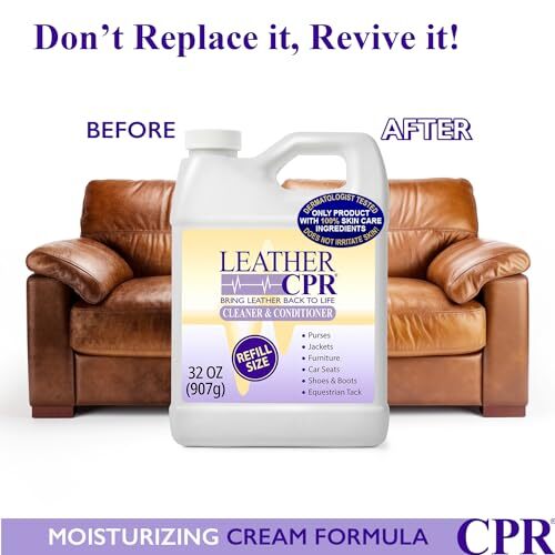 Leather CPR 2in1 Leather Cleaner & Leather Conditioner 32oz