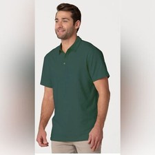 Swet Tailor Men  s All-In Polo soft Spruce green Size L NWT