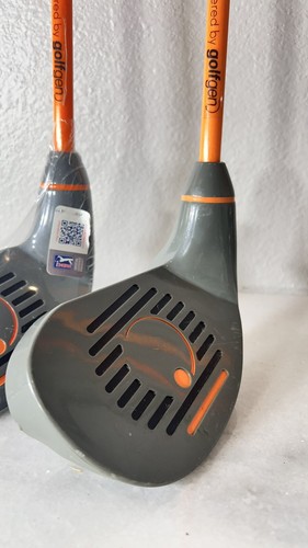 PGA Tour Tee-Up 24" 2 Red IronS, And 2 Putters Right-Handed Golf Club Age 3-6 - Picture 4 of 8