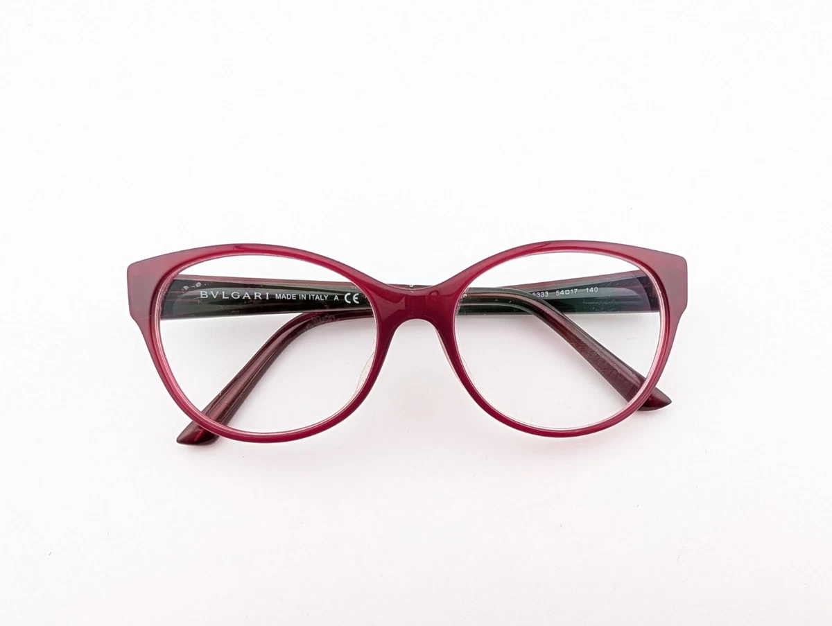 Bvlgari Red Plastic Eyeglass Frames for sale | eBay