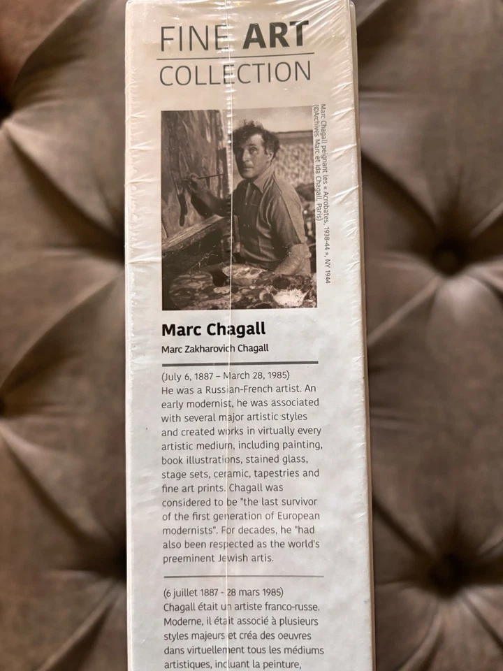 Rompecabezas Vista de París Mark Chagall 1000 piezas de Eurographics 68cm x 49cm Foto 3 de 4