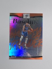 2025-26 Topps Finest Chet Holmgren #BA-CH Orange  Baseline Auto /25