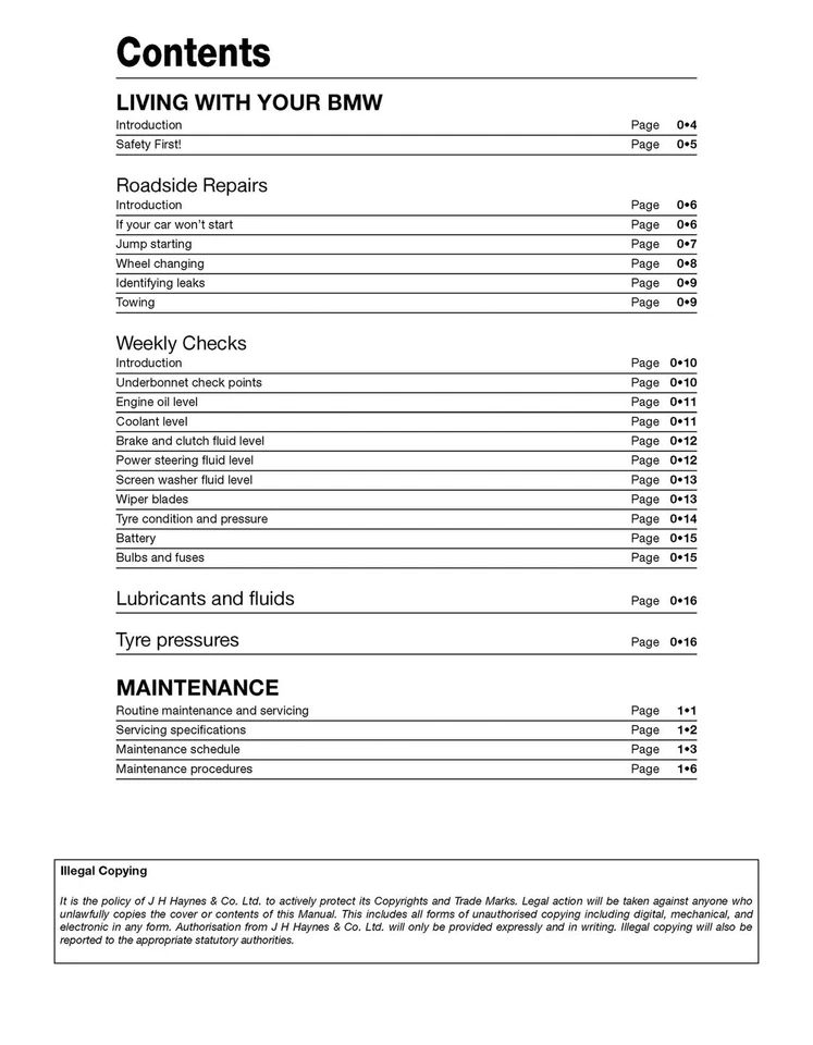 BMW 3-Series Petrol (Sept 1998-2006) Haynes Repair Manual - Image 3 of 4