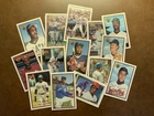 1989 BOWMAN STAR CARDS (Lot Of 15) W/Ken Griffey Jr. and Ken Griffey Sr. NM/EX