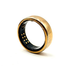Oura Ring Gen 3 Horizon - Titanium - Size 12 - Rose Gold - HEAVILY SCRATCHED