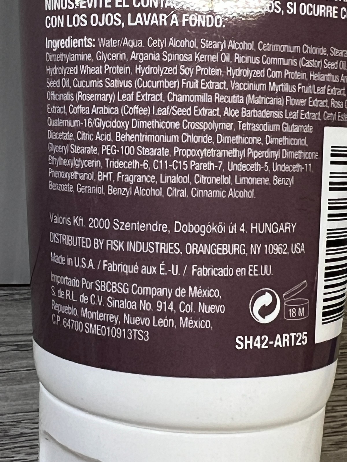 Difeel Argan Thickening Shampoo Conditioner 2.5 Oz ea LOT of 30 Hungary USA Made image 5