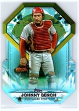2022 Topps Series 1 #DGDC-10 Johnny Bench Diamond Greats Die Cuts Reds