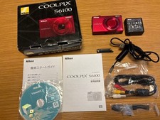 Nikon COOLPIX S6100 16.0MP Digital Camera Red