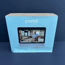 Facebook 10.1" Portal Smart with Alexa White B81AO1WUS - New Open Box