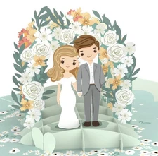 The Wedding Arbor 3D Pop-up Card
