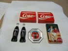 (6) Vintage COCA-COLA REFRIGERATOR MAGNETS 1990'S