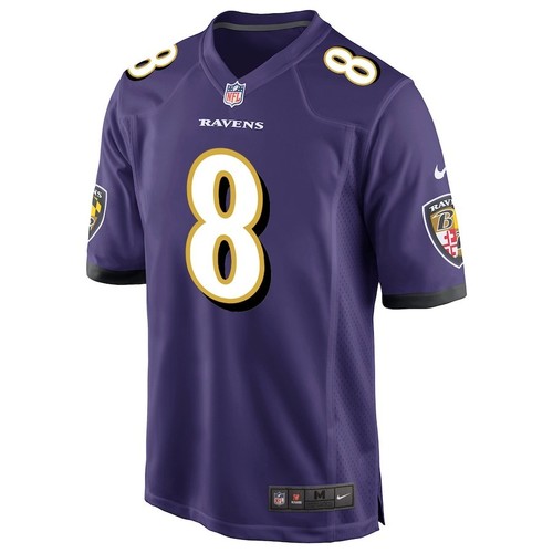 Baltimore Ravens Nike Heimspiel Trikot Lila Lamar Jackson Herren Large - Bild 1 von 7