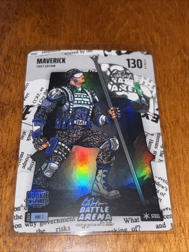 2026 Bo Jackson Battle Arena Maverick Headline Battlefoil Cooper Flagg HBF-1 RC