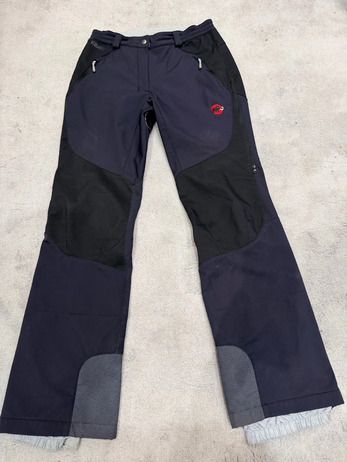Mammut Tatramar Softech Winter Soft Shell Pants Hiking Trekking Size 12 L
