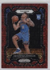 2023-24 Panini Prizm Fast Break Red Prizm 20/100 Keyontae Johnson #176 19fe