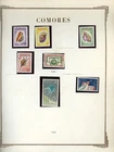 FRENCH COMOROS Album Page Lot #280 - SEE SCAN - $$$