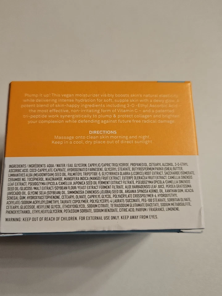 PACK de 2 cremas hidratantes iluminadoras Bliss vitamina C brillante y tripéptido 1,7 fl oz Foto 4 de 4