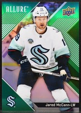 2024-25 Upper Deck Allure Green Rainbow Jared McCann 75 Kraken 20/99 4869