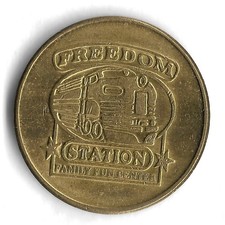 HM Freedom Station Family Fun Center Arcade Game Token