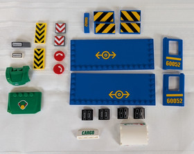 LEGO CITY 60052 CARGO TRAIN incomplete (27ai)