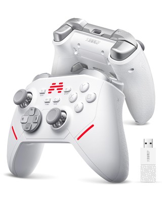 Wireless Controller for PC, Switch, Android, Steam Deck, Bluetooth Gamepad
