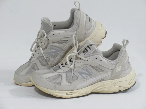 Scarpe da ginnastica New Balance 878 ? uomo scarpa taglia 7 5 beige crema usate