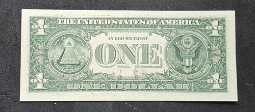 F-3007B 2021 SERIES, $1.00 DOLLAR, FEDERAL RESERVE NOTE 2 B NEW YORK MINT. - Picture 2 of 2