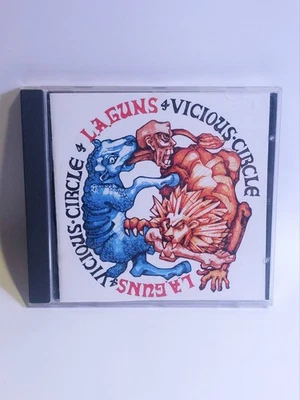 *RARE 1st German Press* L.A. Guns - Vicious Circle CD Album 1991 523 158 2 - Image 1 of 3