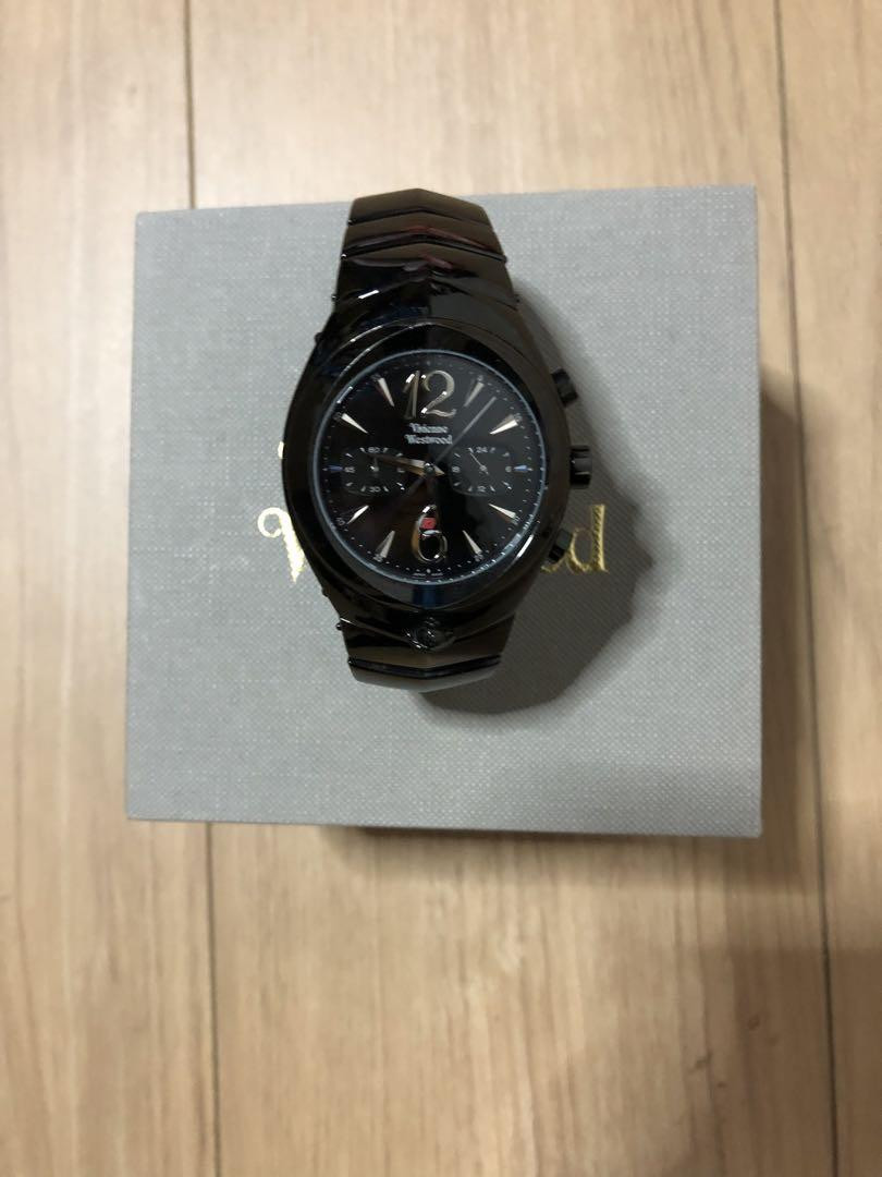Vivienne Westwood Armor Watch Black VW-2348, 16.5cm, Working Vivienne Westwood Armor Watch Black VW-2348, 16.5cm, Working