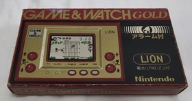 Nintendo Game ＆ Watch Lion Boxed from Japan