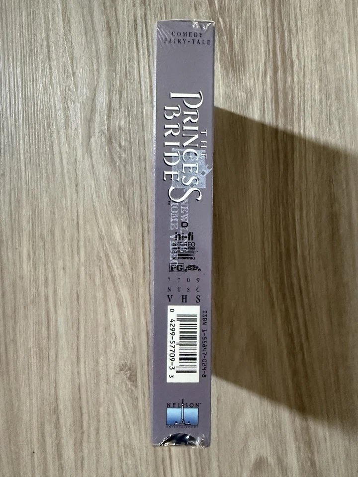 SEALED The Princess Bride (VHS, 1994, New Line Home Video/Nelson) Watermark - Image 3 of 4