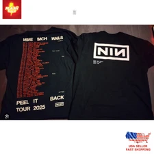 NEW! Nine Inch Nails Peel It Back Tour 2025 T Shirt, Reprint